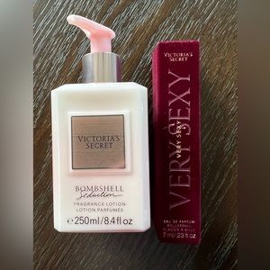 NIB-  New Victoria Secret Lotion & Perfume